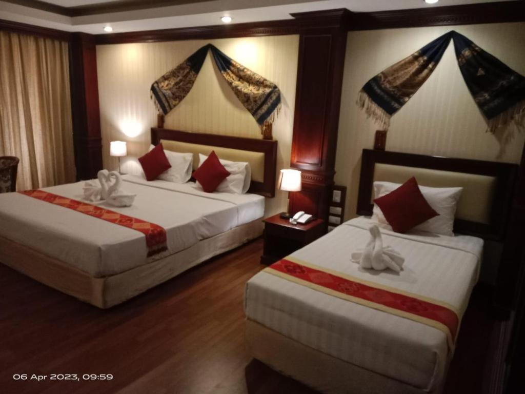 Leuxay Hotel Vientiane Eksteriør billede